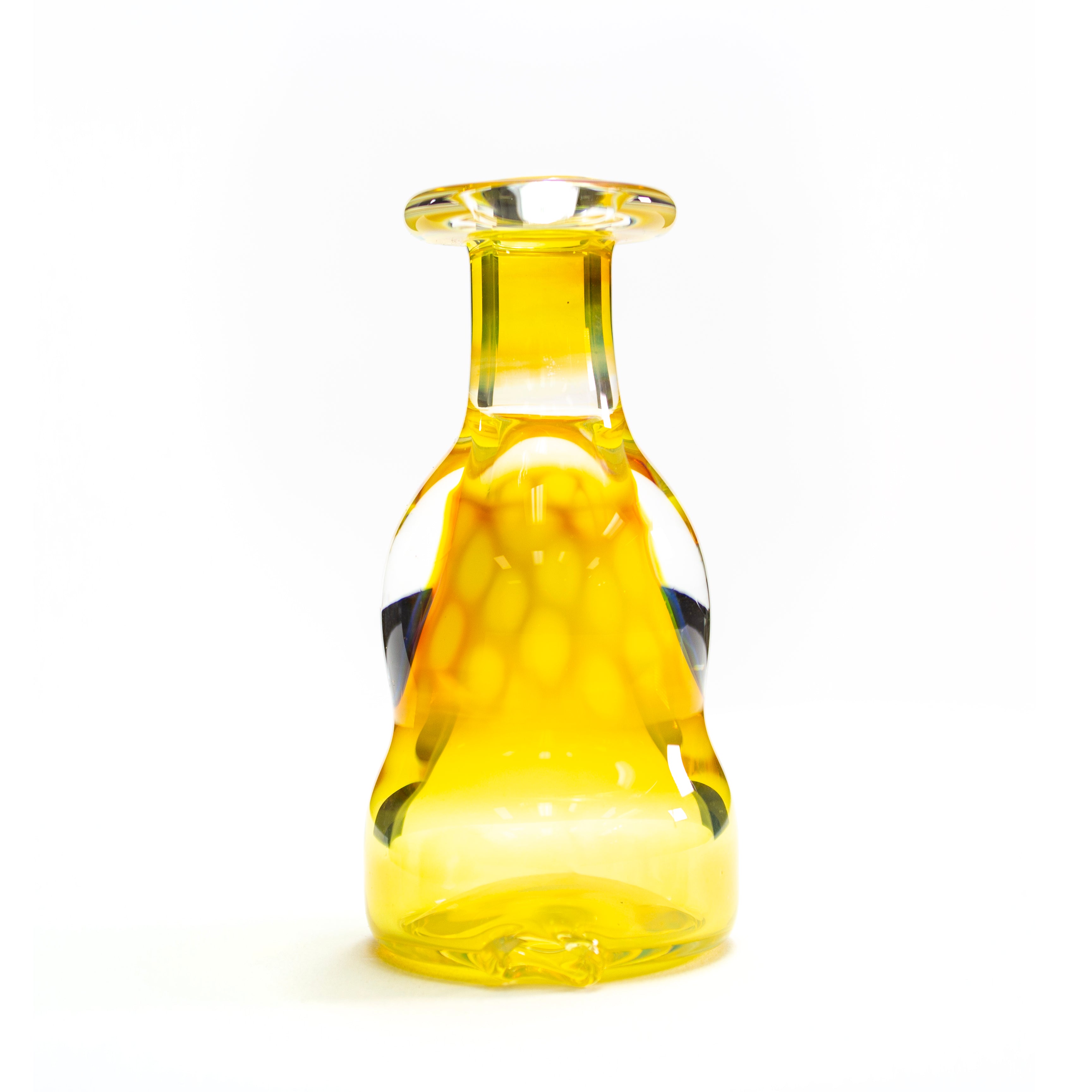 Catfish Glass Fumed Lip Honeycomb Dry Top #CAF35 - Planet Caravan